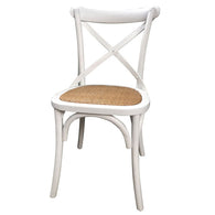 Silla Thonet de abedul color blanco